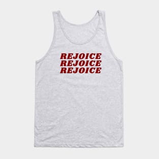 Rejoice | Christian Tank Top